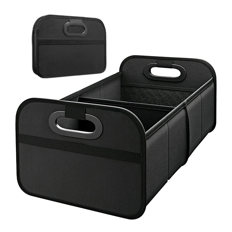 Foldable Car Boot Organiser Storage Box Portable SUV Camping Travel Cargo Organiser with Handles