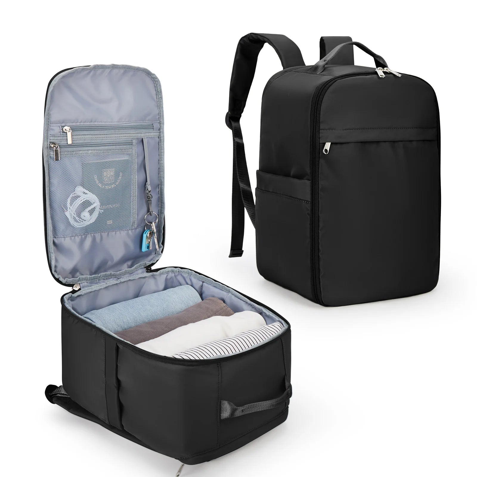 FEWCHOR 40x20x25 Cabin Backpack Airline Travel Laptop Bag Unisex