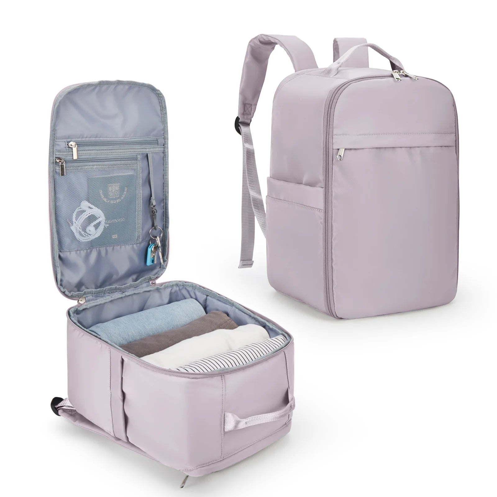 FEWCHOR 40x20x25 Cabin Backpack Airline Travel Laptop Bag Unisex