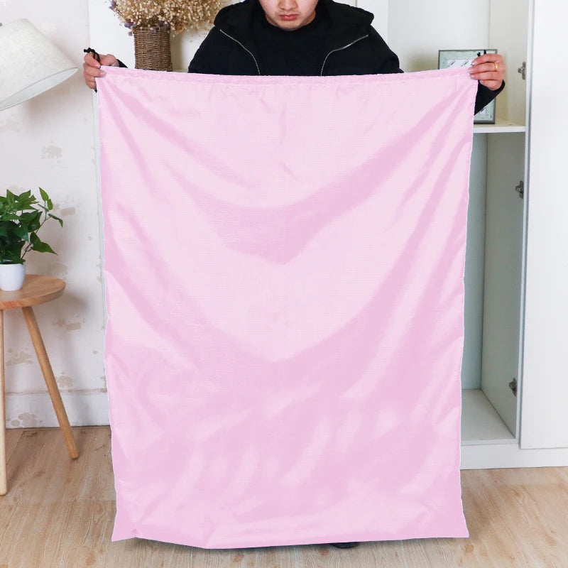 Extra Large Waterproof Storage Bags for Clothes Quilt Travel Organiser Drawstring Laundry Bag