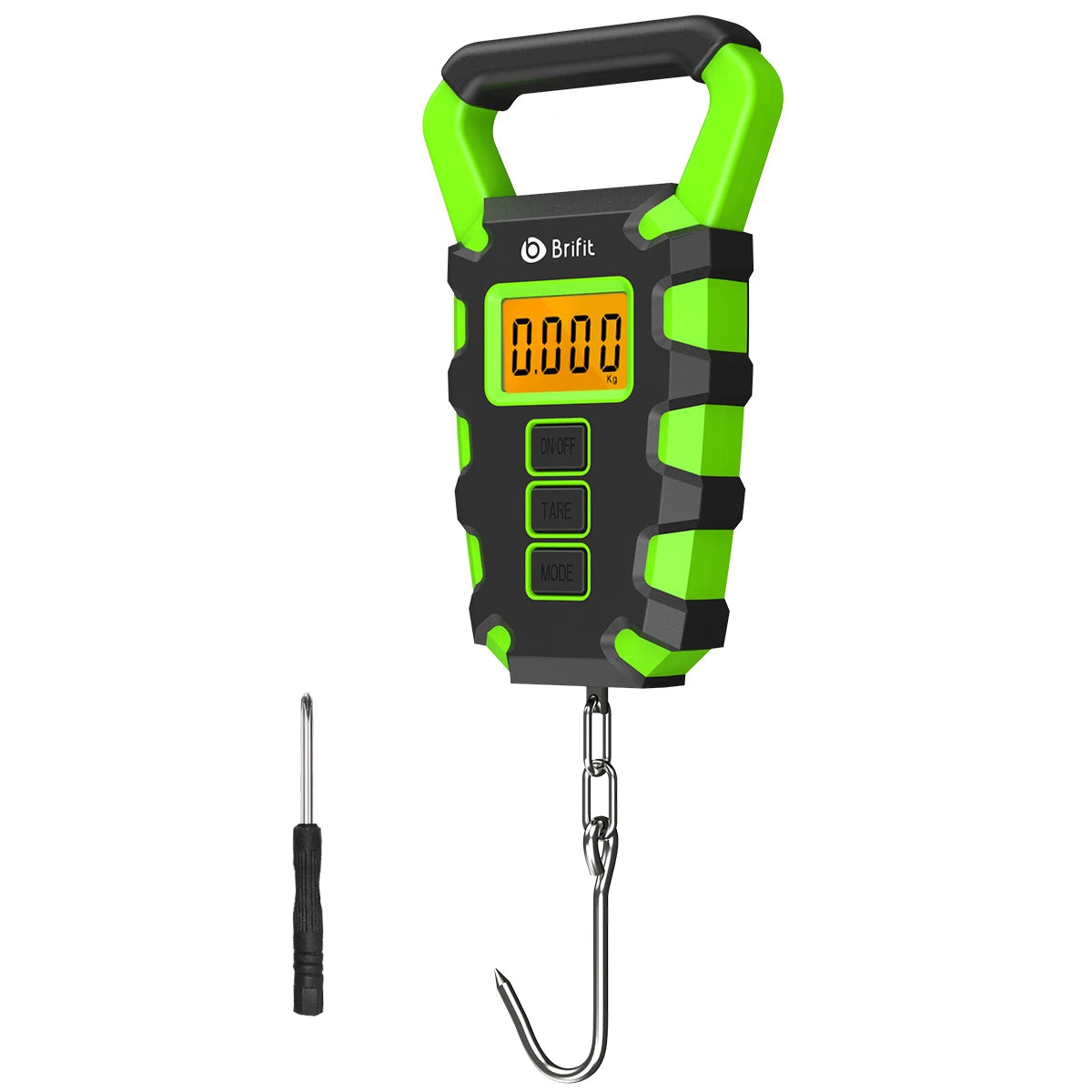 50kg Digital Luggage Scale with Tape Measure, Portable Hanging Travel Weighing Scale