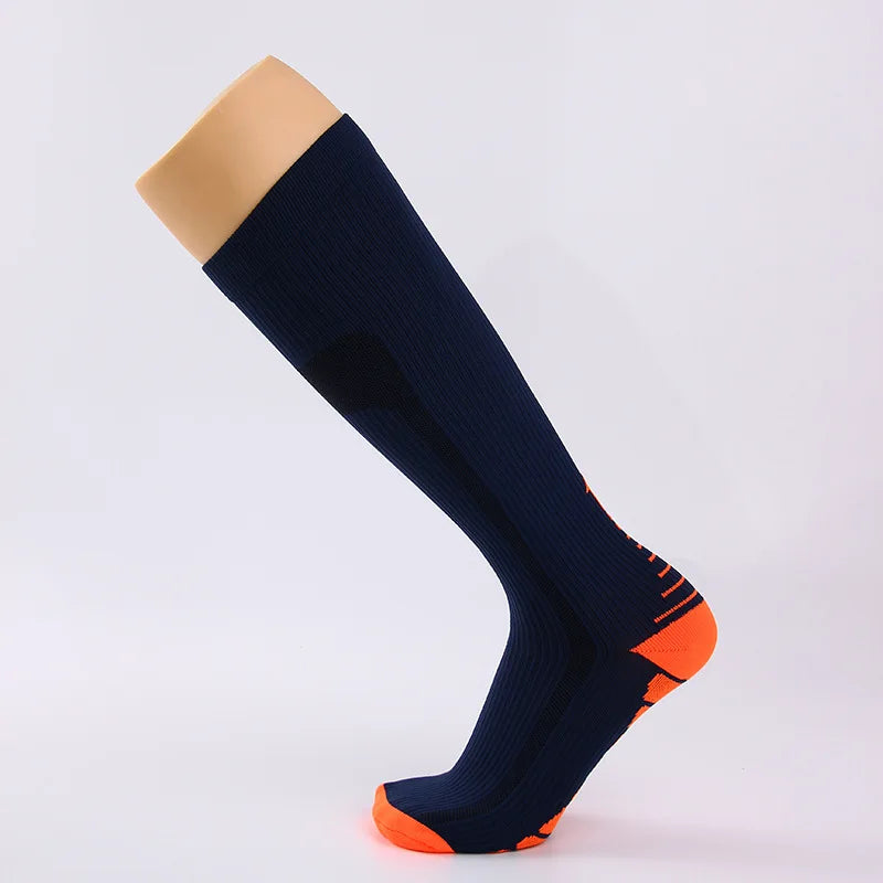 BROTHOCK 20-30mmHg Compression Socks Arrow Pattern Running Medical Travel Cycling Support