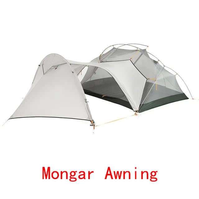 Ultralight 2 Person Camping Tent Three Season Waterproof Backpacking Trekking Shelter Outdoor Tent