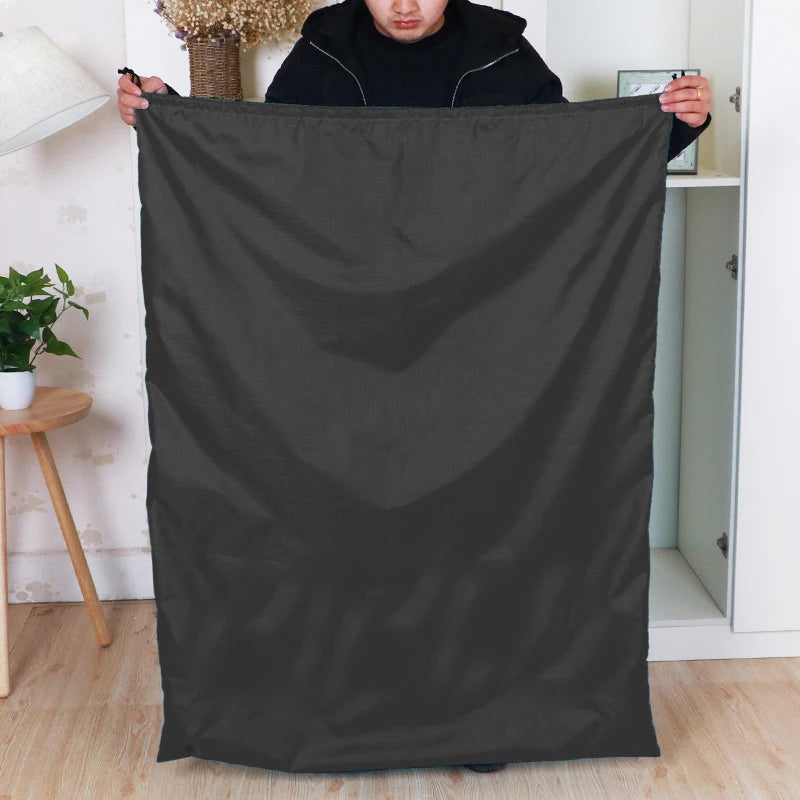 Extra Large Waterproof Storage Bags for Clothes Quilt Travel Organiser Drawstring Laundry Bag