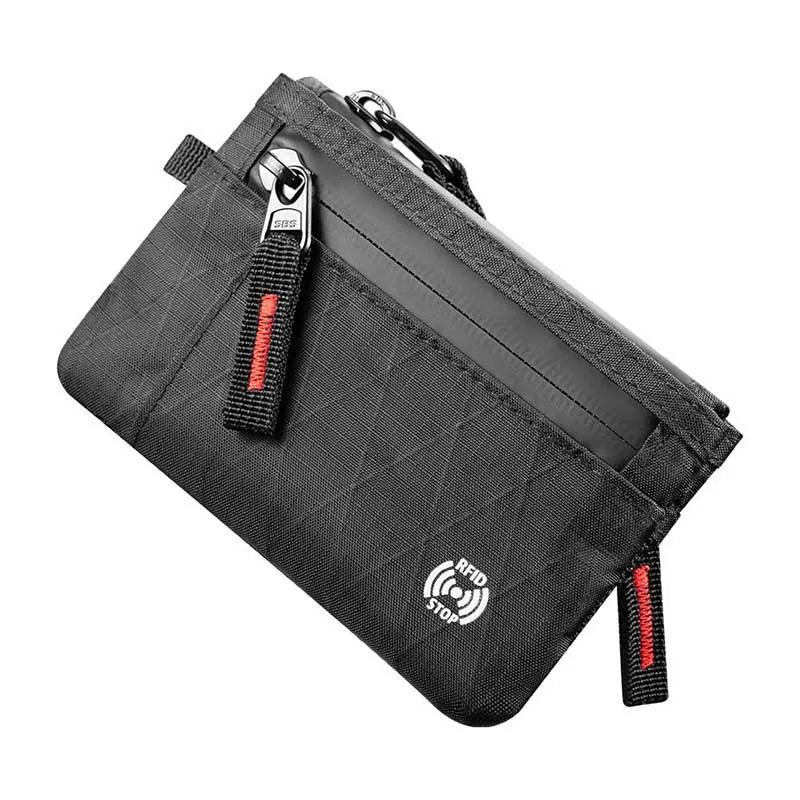 RFID Blocking Travel Neck Pouch Anti-Theft Passport Holder Document Wallet Card Organiser for Travel