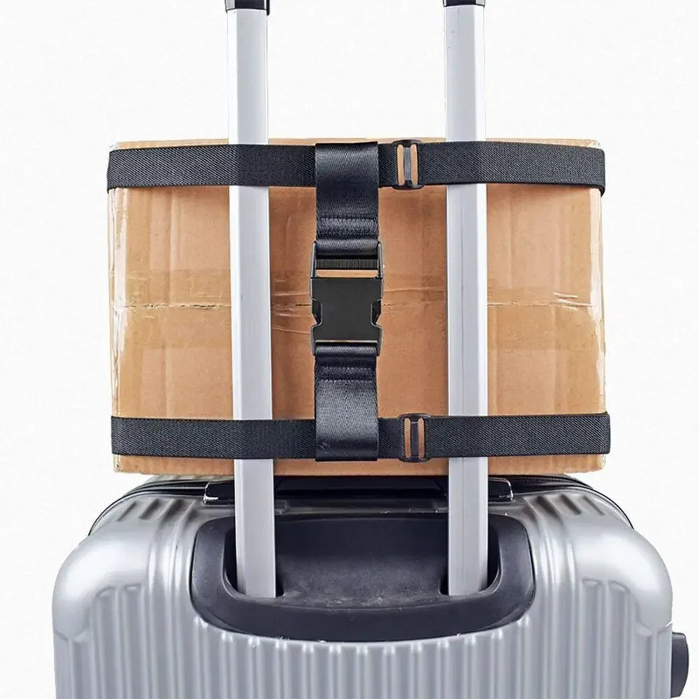 Anti Lost Suitcase Binding Belt Cross Strap Luggage Buckle Travel