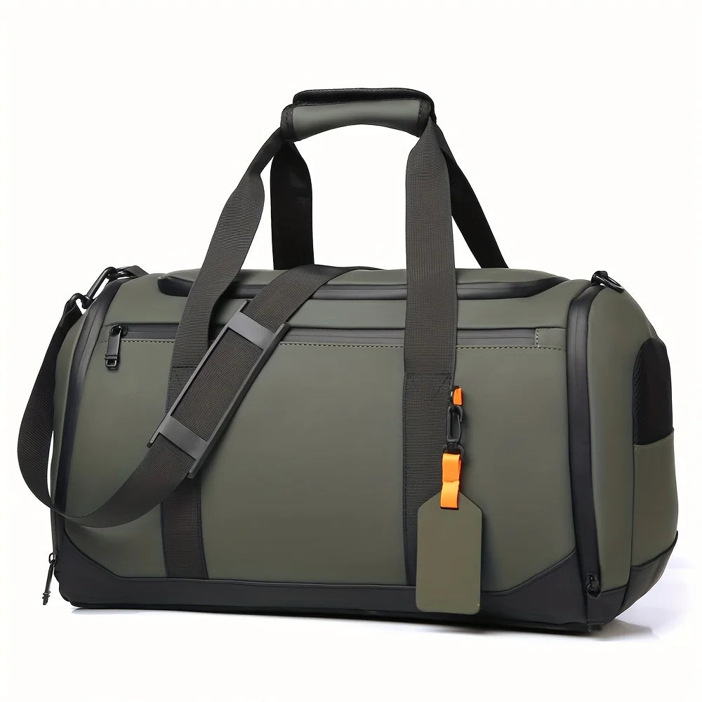 UNIXINU Large Capacity Travel Duffel Bag Oxford Gym Overnight Sports Travel Flight Holdall