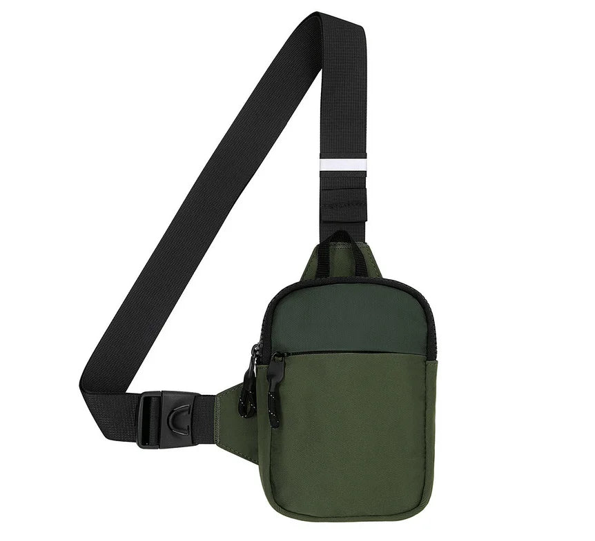 D-TENGTU Ultra Small Sports Chest Bag Mobile Phone Waist Sling