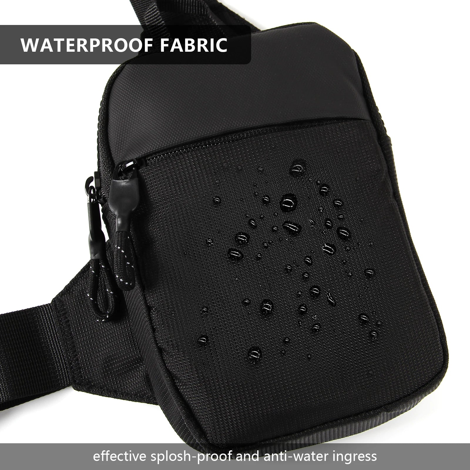 D-TENGTU Ultra Small Sports Chest Bag Mobile Phone Waist Sling