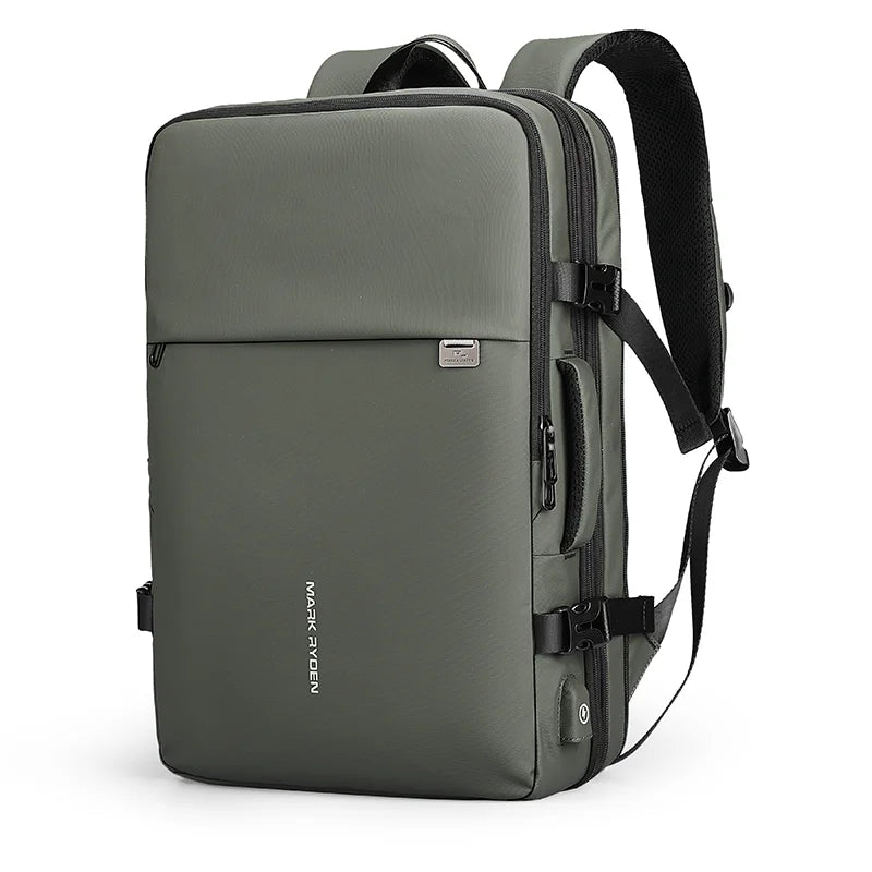 MARK RYDEN 40L Expandable Business Travel Backpack for Men & Women Fits 17.3 Inch Laptop Bag Large