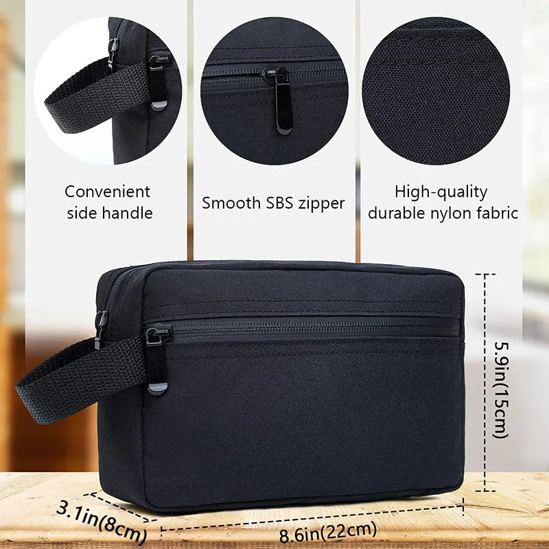 Waterproof Travel Toiletry Bag Cosmetic Makeup Organiser Wash Pouch Zip Case Storage Bag