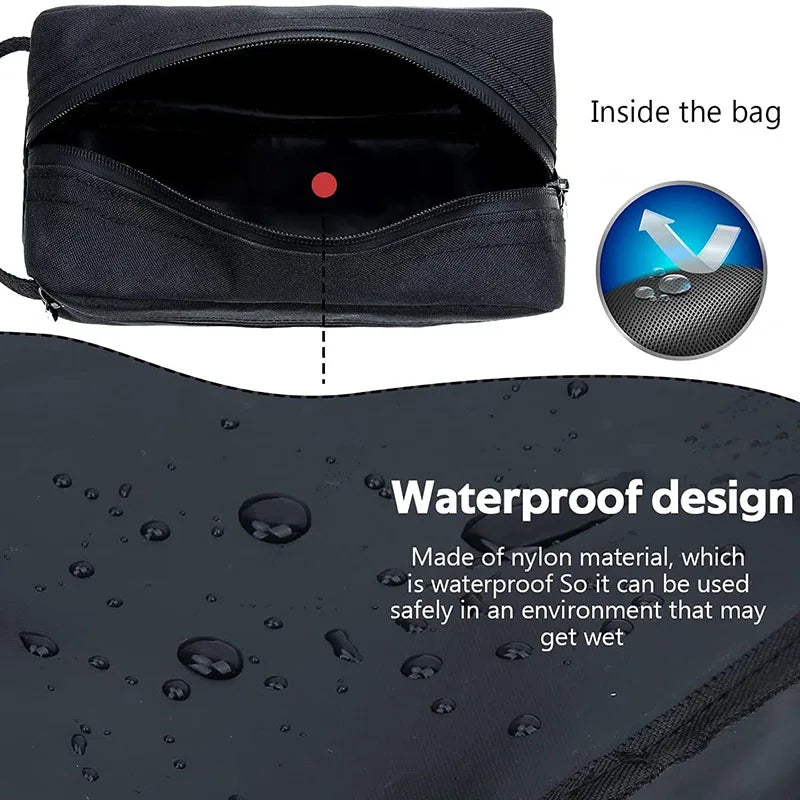 Waterproof Travel Toiletry Bag Cosmetic Makeup Organiser Wash Pouch Zip Case Storage Bag