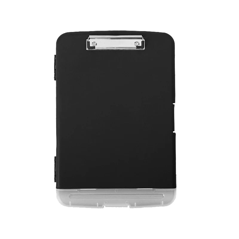Large A4 Waterproof File Box with Clipboard Pen Holder Portable Document Storage Organiser Case