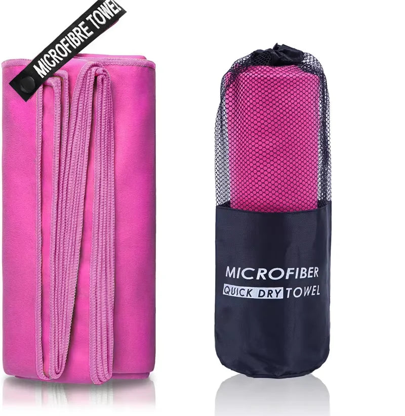 DUTRIEUX Microfiber Quick Dry Gym Towel Silver Ion Odour Free Absorbent