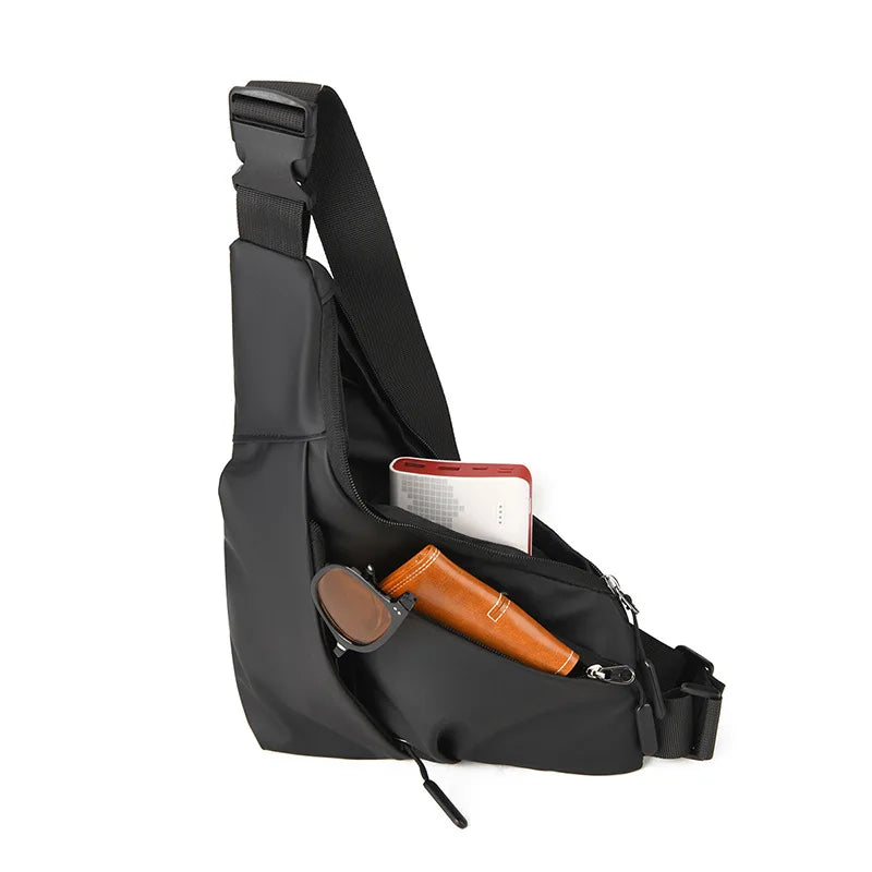 Anti Theft Close Fitting Chest Bag Leisure Travel Crossbody Sling Wallet
