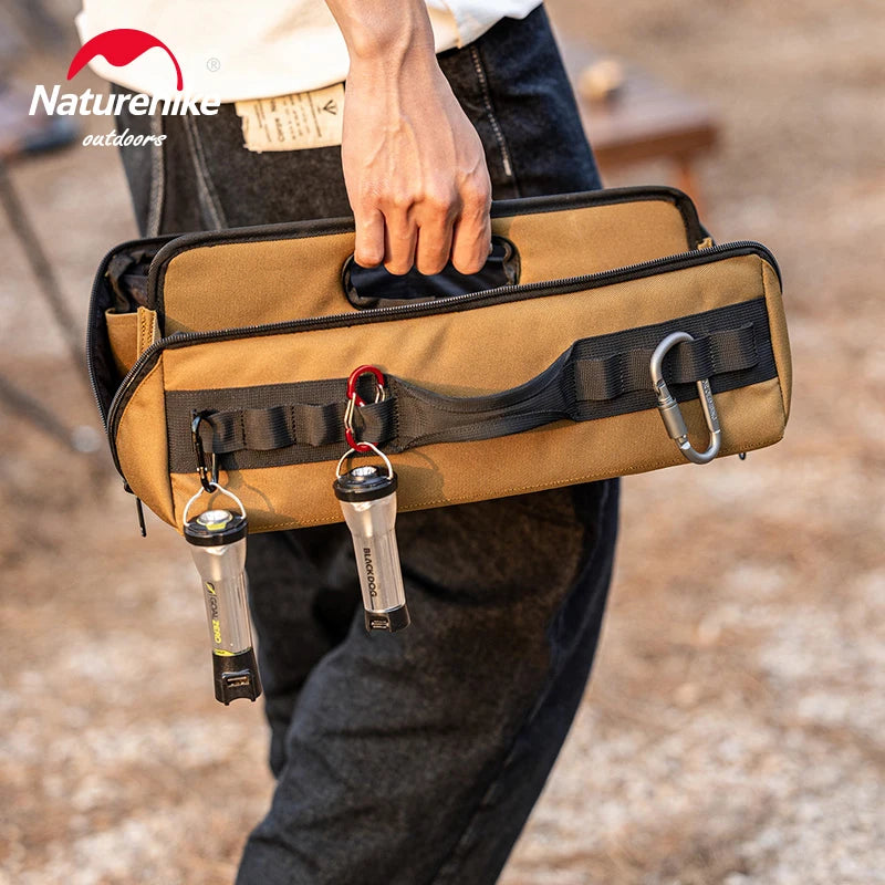 Multifunctional Camping Storage Bag Collapsible Outdoor Tool Organiser Travel Meal Gear Case