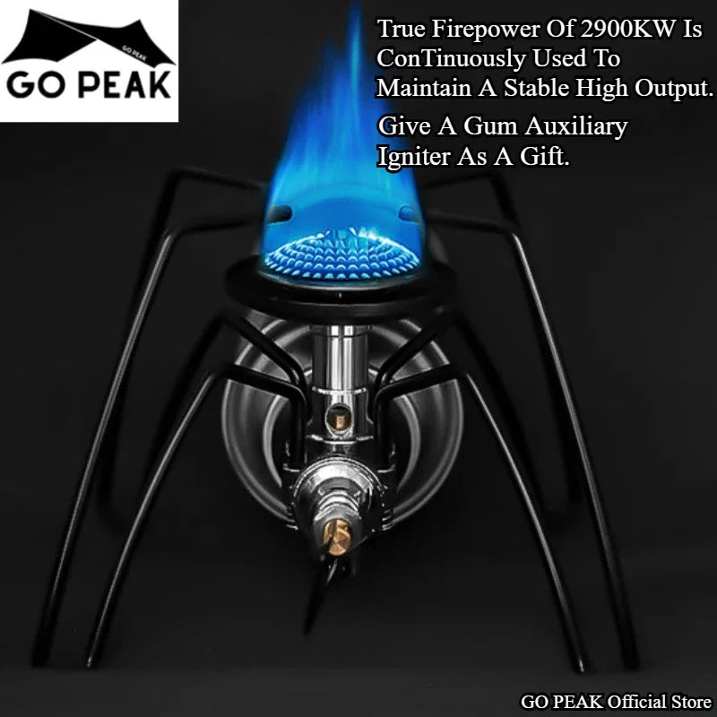 Spider Folding Camping Gas Stove Butane Burner Portable Outdoor Cooking BBQ Hiking Backpacking