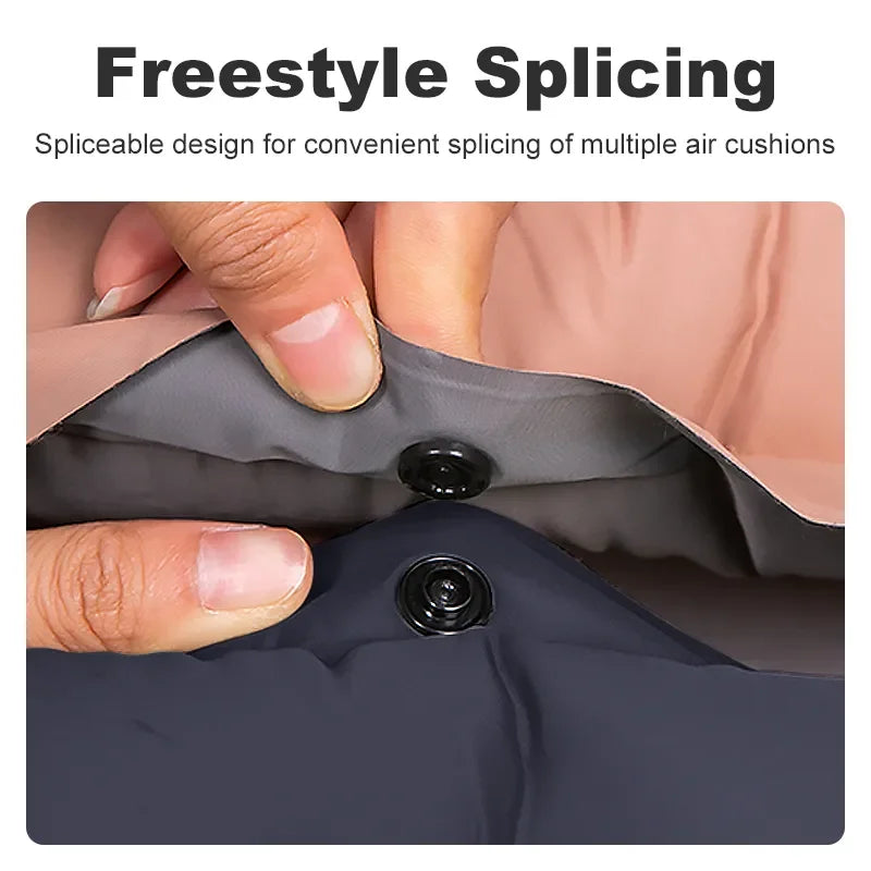 PACOONE Ultralight Self Inflating Camping Mattress Built-in Pump Travel Hiking Fishing Pad