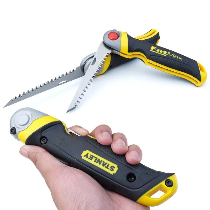 6 Inch Folding Hand Saw Steel Blade Woodworking Garden Pruning Saw Compact Portable Cutting Tool