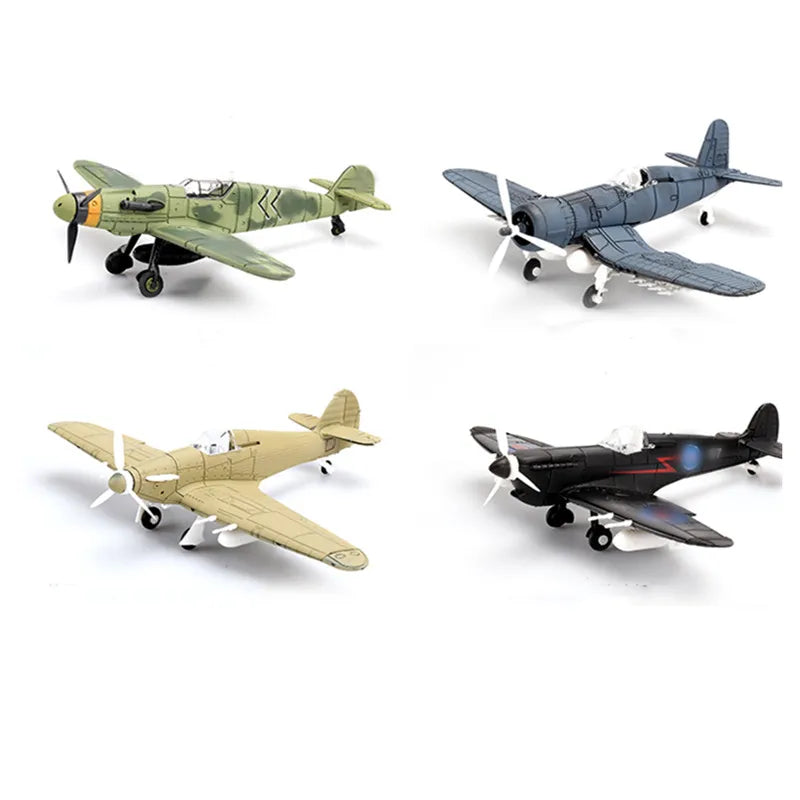 GSF 1/48 WW II Fighter Aircraft 4D Assembly Puzzle Military Model Kit