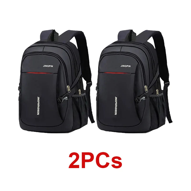 Canvas Laptop Travel Bag Dual Shoulder Briefcase Backpack Lightweight Unisex Work Carry Bag