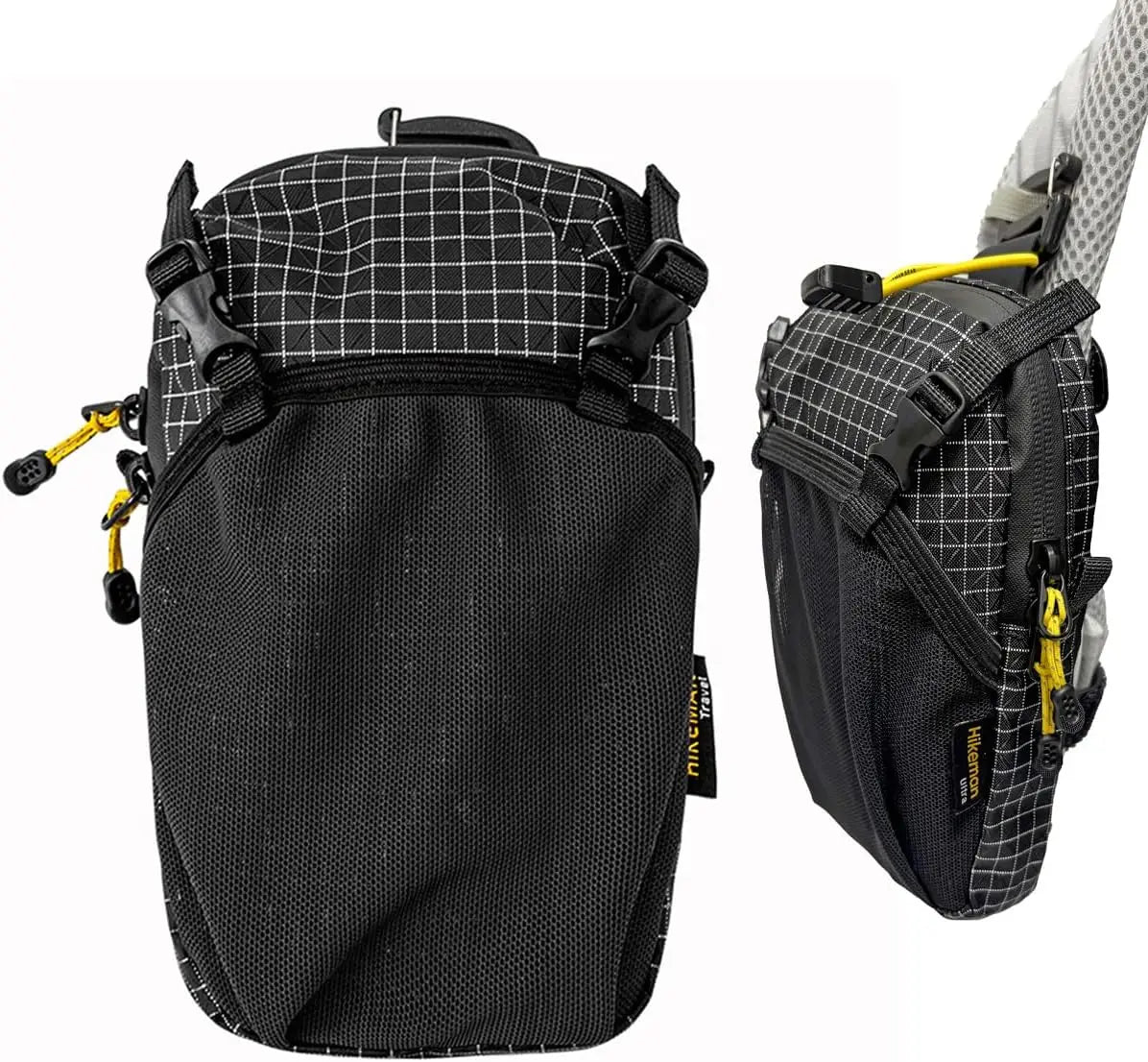 Waterproof Backpack Shoulder Strap Pouch Phone Pocket Hiking Gear Strap Storage Bag Travel
