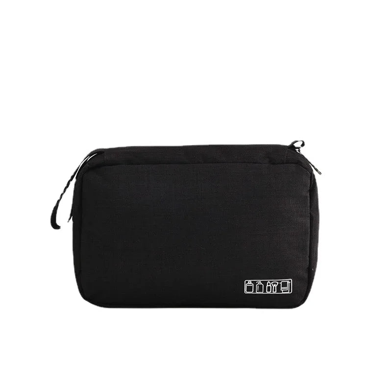 Hanging Travel Cosmetic Bag Foldable Toiletry and Makeup Organiser with Hook for Men and Women