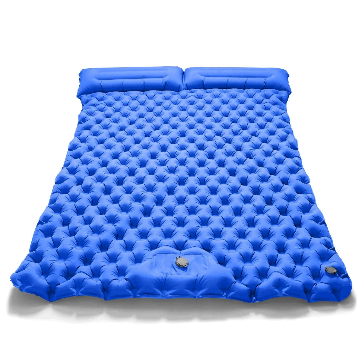 Double Inflatable Camping Mattress Extra Wide Ultralight Sleeping Pad Mat Travel