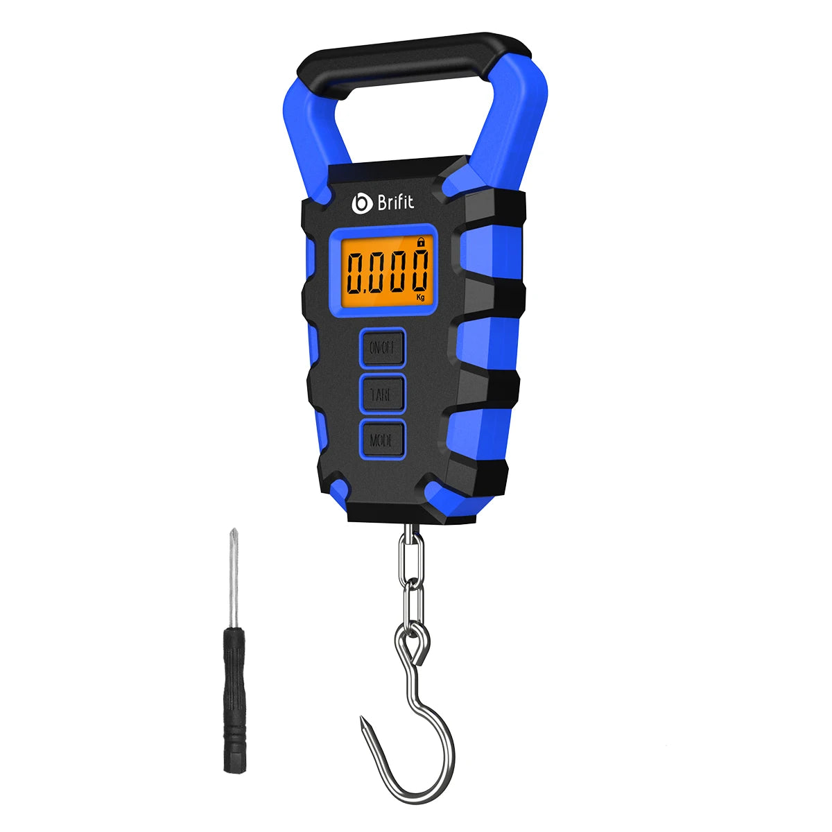 50kg Digital Luggage Scale with Tape Measure, Portable Hanging Travel Weighing Scale