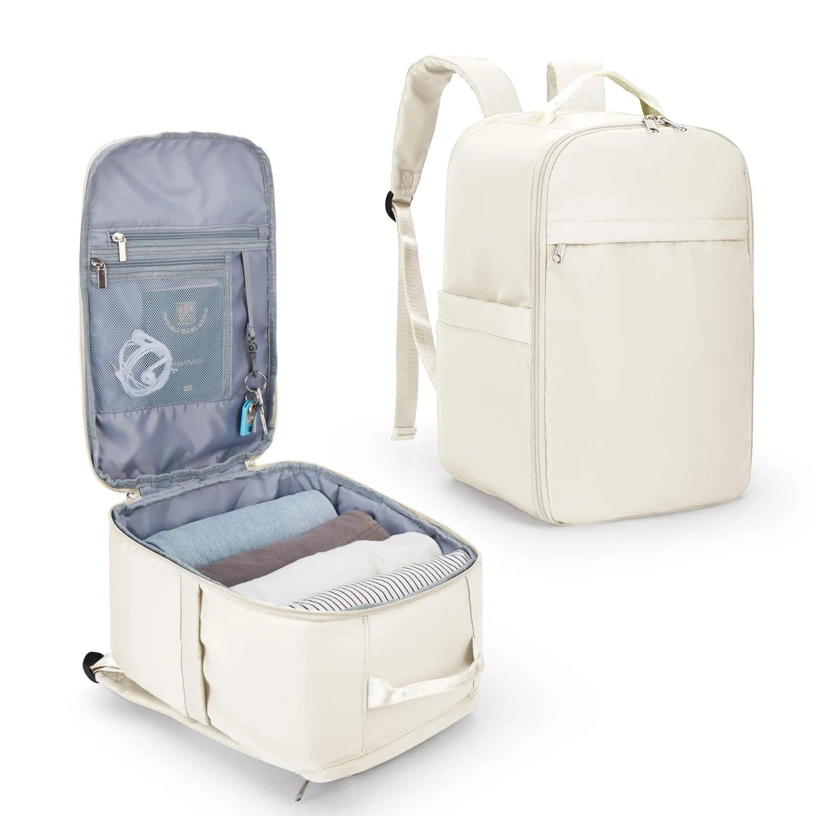 FEWCHOR 40x20x25 Cabin Backpack Airline Travel Laptop Bag Unisex