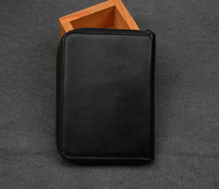 Pilot Licence and Credit Card Holder PU Leather Crew ID Folder for Flight and Aviation Use