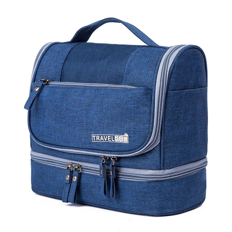 Portable Hanging Toiletry Washbag Waterproof Travel Cosmetic Storage Organiser Large Capacity