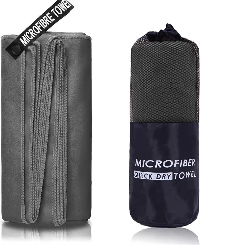DUTRIEUX Microfiber Quick Dry Gym Towel Silver Ion Odour Free Absorbent