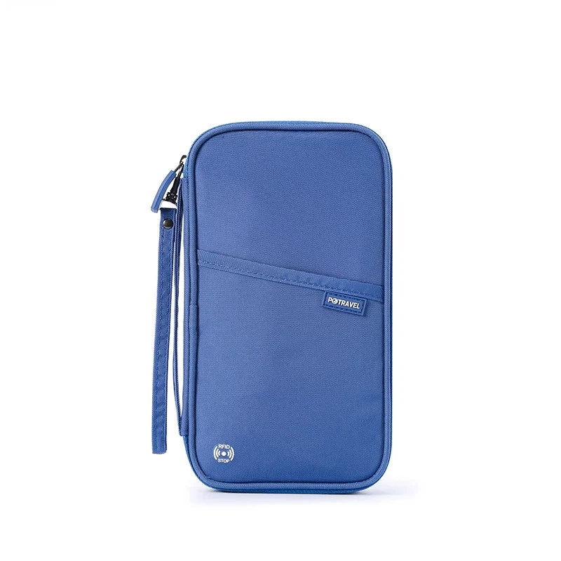 Family Travel Wallet Passport Holder Waterproof Document Organiser Card Ticket Storage Bag Case