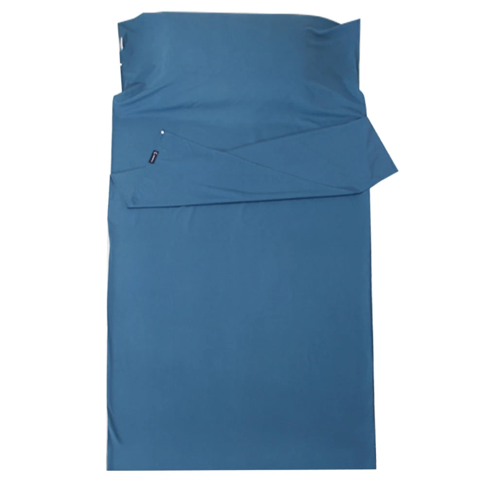 Backcountry Hut Cotton Sleeping Bag Liner Adult Hybrid Style Lightweight Camping Travel Hiking Bag