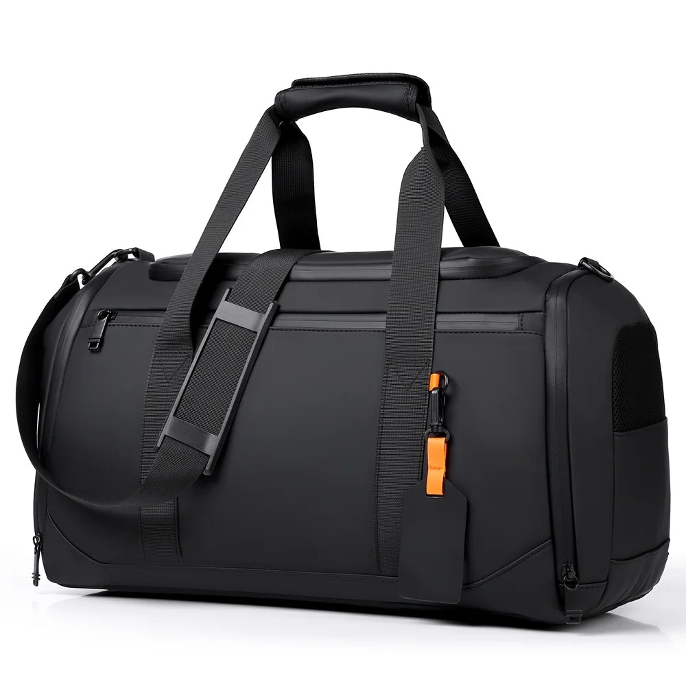UNIXINU Large Capacity Travel Duffel Bag Oxford Gym Overnight Sports Travel Flight Holdall