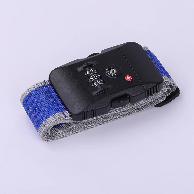 TSA Password Customs Lock Luggage Cross Belt 2M Adjustable Strap