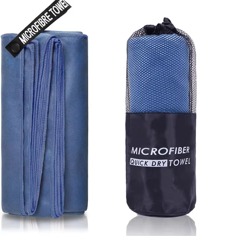 DUTRIEUX Microfiber Quick Dry Gym Towel Silver Ion Odour Free Absorbent