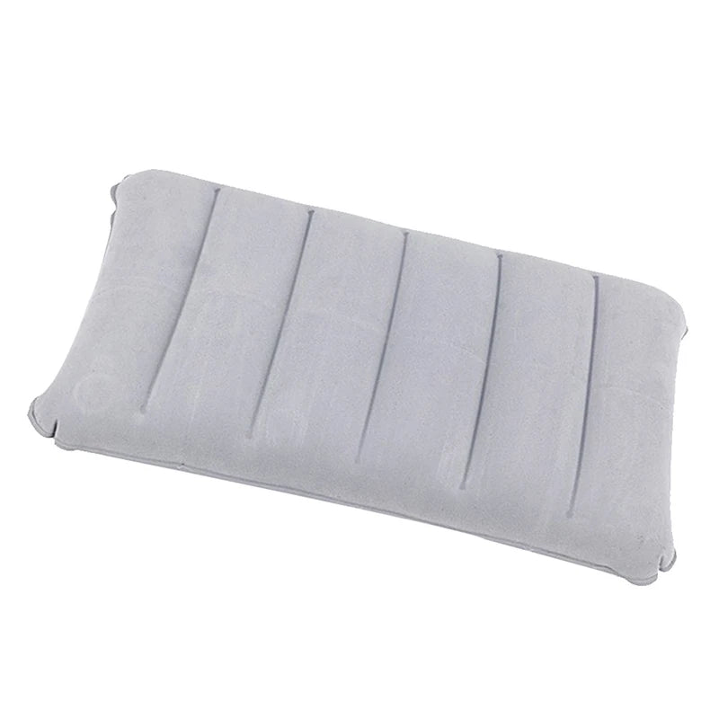 Portable Inflatable Neck Pillow Self Filling Travel Camping Support Cushion