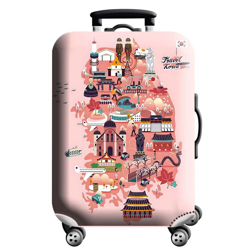 Stretch Luggage Cover Suitcase Protector 18 to 32 Inch Travel Dust and Scratch Protection