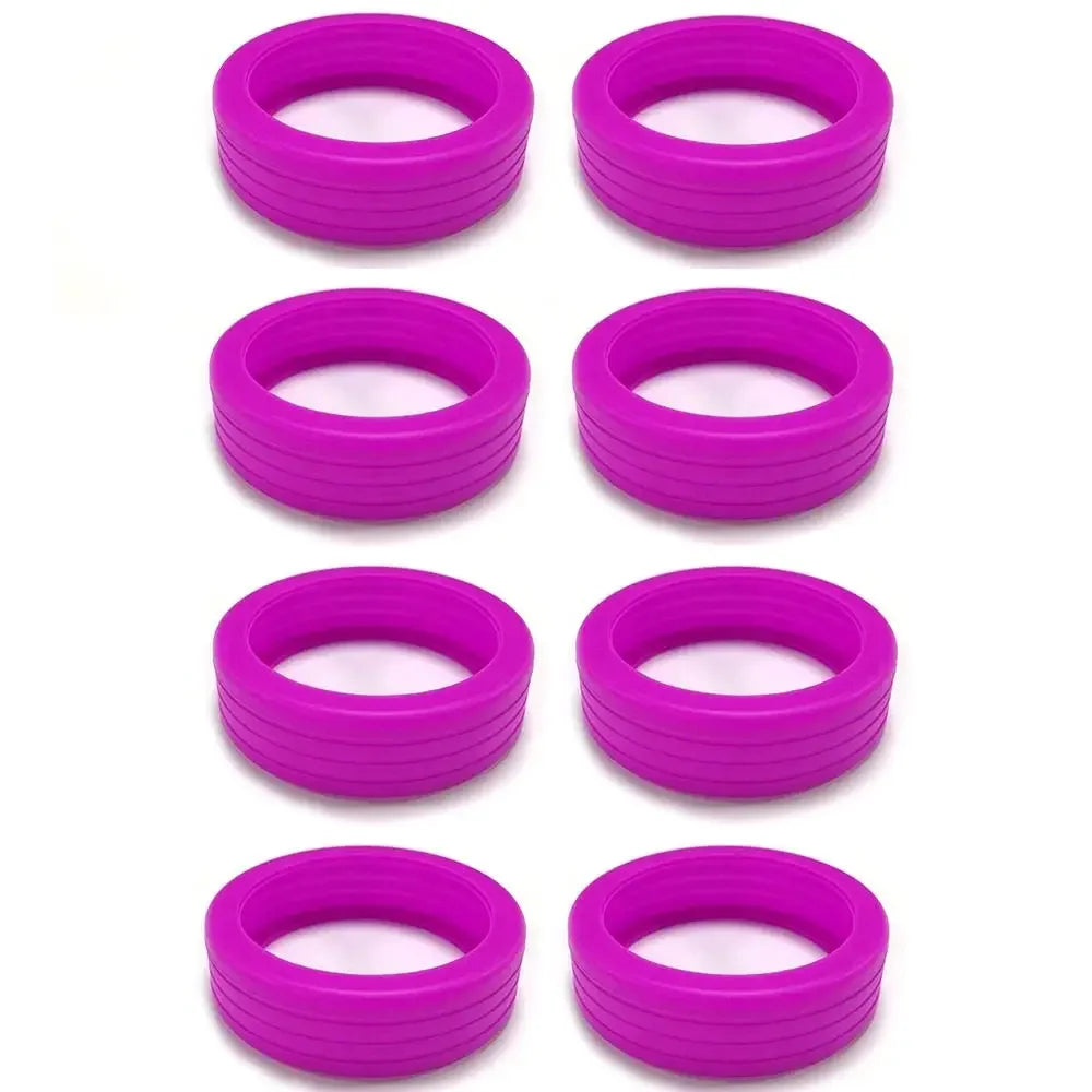 Travel Luggage Wheel Protector Covers 4 8Pcs Silicone Suitcase Caster Guard Noise Reduction