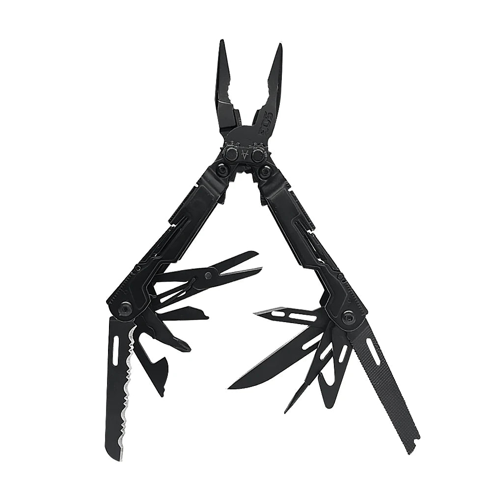 SOG PowerPint 18 in 1 Tactical Multi Tool Folding Pliers Knife EDC Pocket Camping Survival