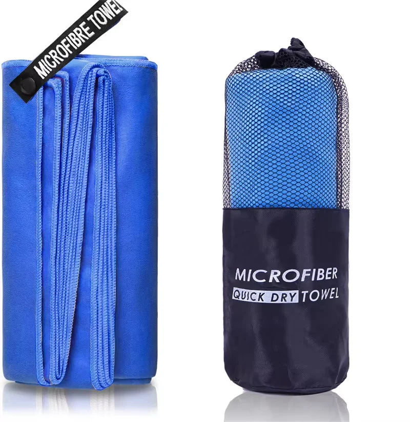 DUTRIEUX Microfiber Quick Dry Gym Towel Silver Ion Odour Free Absorbent