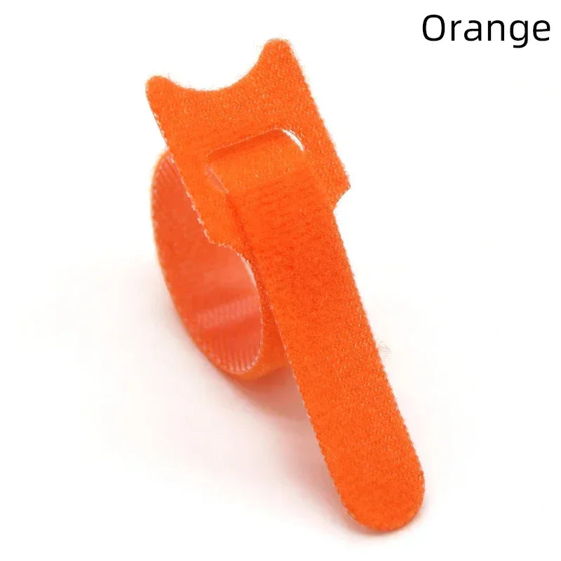 Releasable Nylon Cable Ties 15-30cm Hook Loop Straps