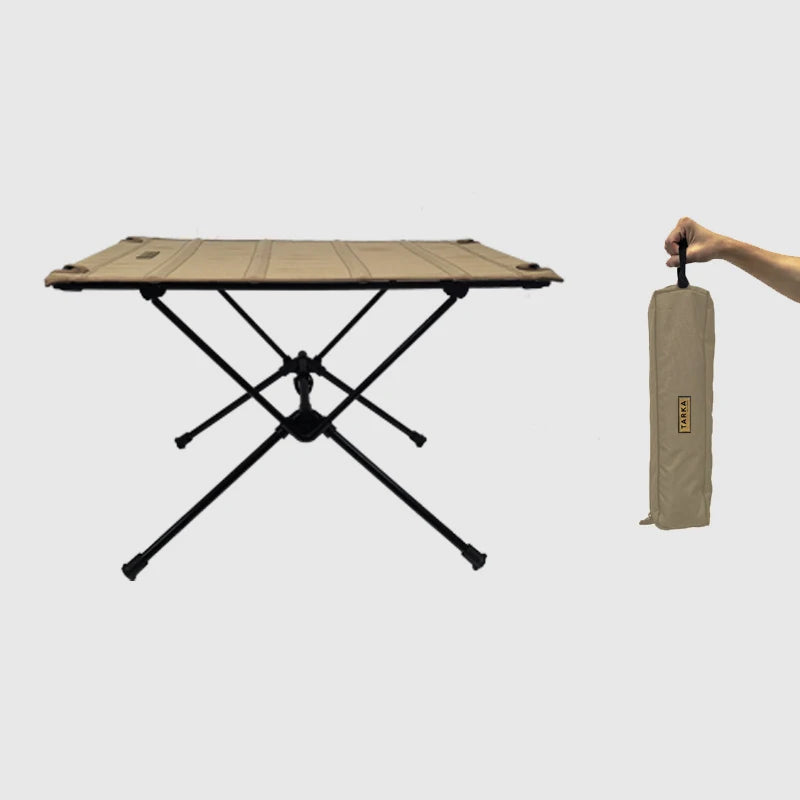TARKA Lightweight Folding Camping Table Oxford Fabric Portable Picnic Fishing Travel Hiking