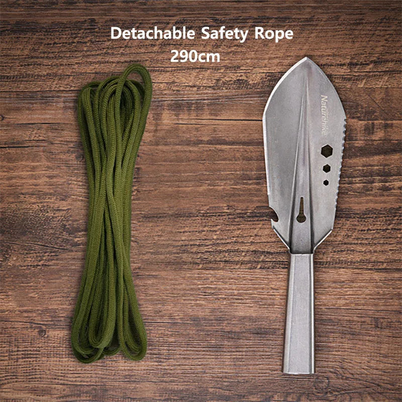 Multifunctional Camping Shovel Outdoor Survival Tool Steel Folding Hiking Bushcraft Gear