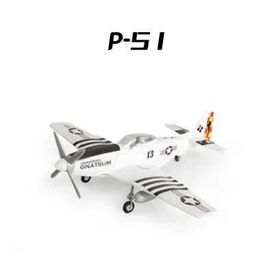 GSF 1/48 WW II Fighter Aircraft 4D Assembly Puzzle Military Model Kit