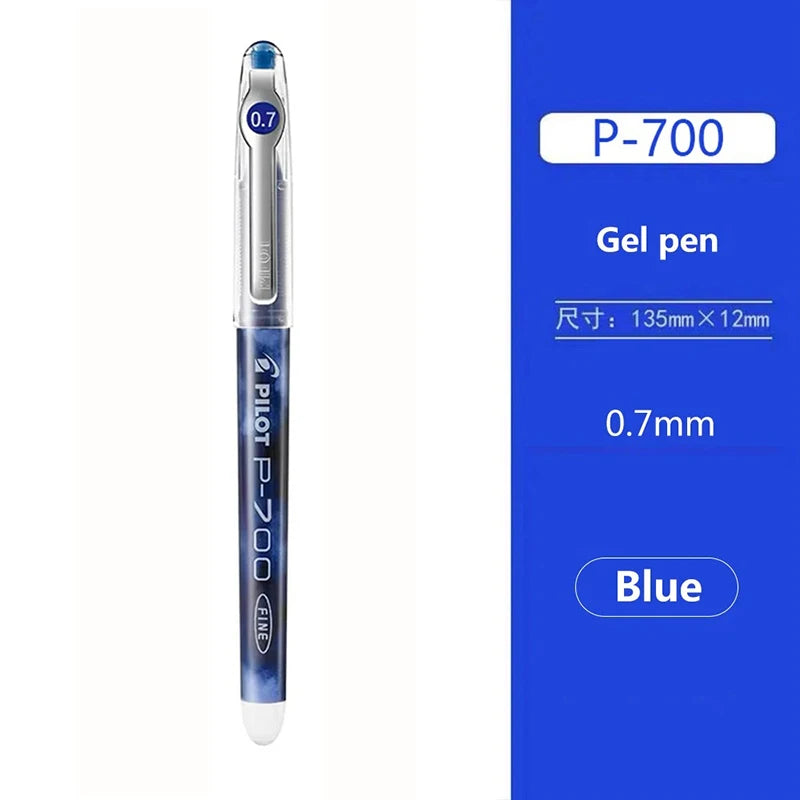 Retractable Liquid Gel Pen 0.5mm 0.7mm Smooth Writing Rollerball Office School Exam Pen Refillable