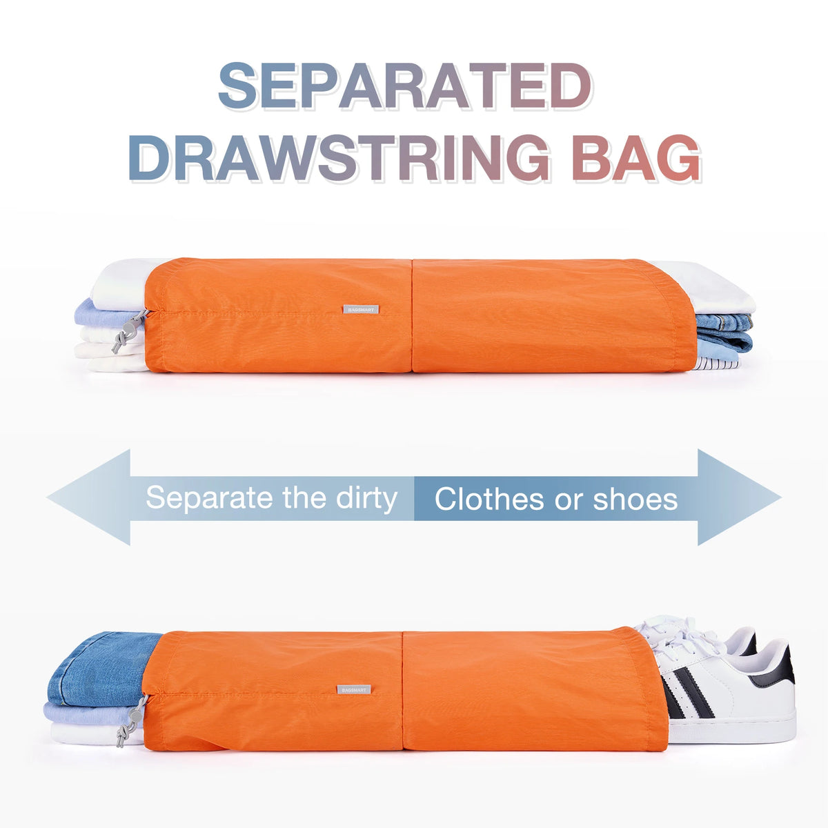 BAGSMART Compression Packing Cubes Set of 6 Lightweight Luggage Organiser for Travel Suitcases