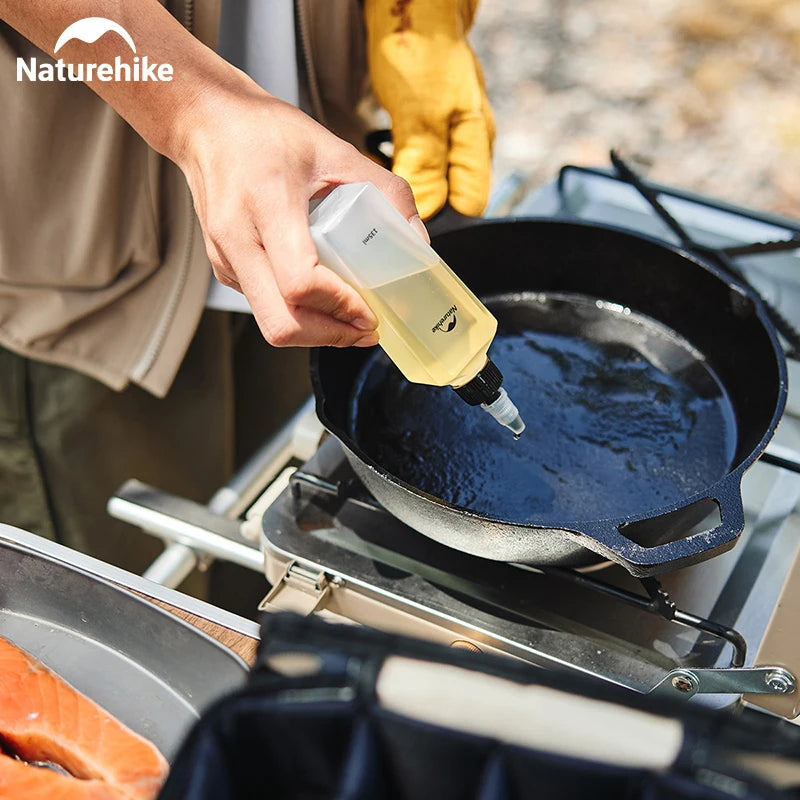 Portable Camping Seasoning Bottle Set with Storage Bag Outdoor Picnic BBQ Condiment Kit Gear